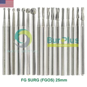 Wave Dental Oral Surgical Bur Tungsten Carbide Midwest Friction Grip FGOS 25mm - Picture 1 of 149