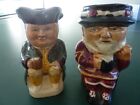 Two  character jugs - Shorter & Sons, Beefeater - Wood & Sons, Toby