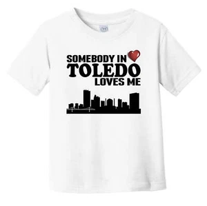 Camiseta Somebody In Toledo Loves Me Infant Niño Pequeño - Imagen 1 de 2