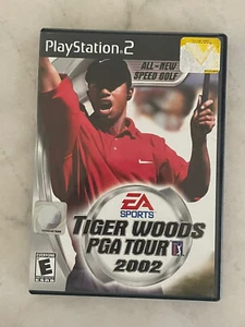 Tiger Woods PGA Tour 2002 (Sony PlayStation 2, 2001) PS2 completo - Foto 1 di 2