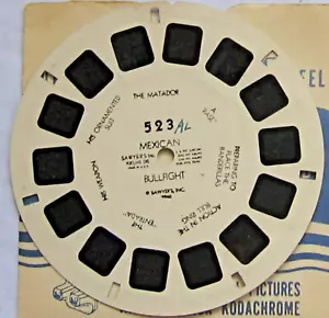 523 Mexican Bullfight 1946 View-master Reel - Picture 1 of 3