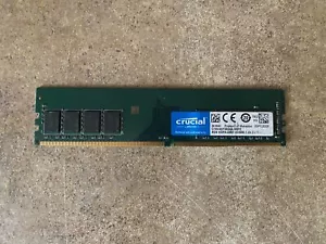 CRUCIAL 8GB CT8G4DFS824A.M8FE PC4-19200 (DDR4-2400) MEMORY A1-9(8) - Picture 1 of 3