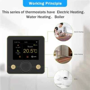 Wifi Thermostat Electric Floor Heating Water Gas Boiler Temperature Controller - Picture 1 of 27