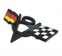Black V8 Germany DE Flag Chrome Metal Rear Trunk Emblem Badge For BMW MINI Black V8 Germany DE Flag Chrome Metal Rear Trunk Emblem Badge For BMW MINI