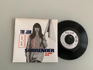 THE JAM..BEAT SURRENDER..SUPERB RARE UK ISSUE 7" SINGLE..POSP 540 - Imagen 1 de 2
