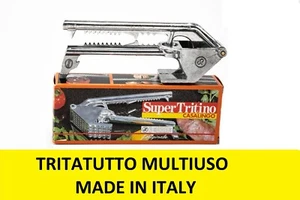 TRITATUTTO;TRITAVERDURE;MANUALE;CUCINA;TRITA;ERBE AROMATICHE;ALGLIO;CIPOLLA; - Foto 1 di 12