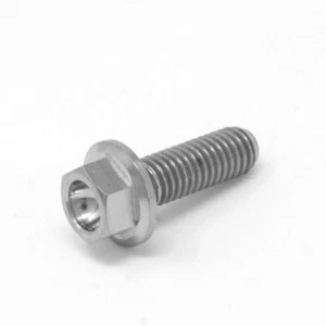 M5 x 16mm Hex Flange Titanium Bolt Screws 16 x 0.8 Ti Life Guarantee - Packs - Picture 1 of 10