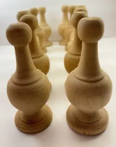 x12 Wood Post Cap Finial 4.5” x 1 7/8 Accent Wooden Functional Decorative USED - Picture 1 of 8