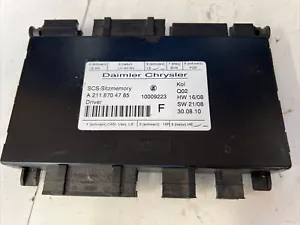 03-12 Mercedes X164 GL550 SLK350 R171 W211 E350 Seat Control Module Left Side - Picture 1 of 5