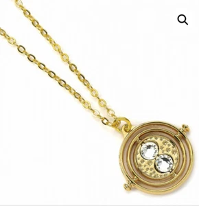 Harry Potter Necklaces Time Turner, Golden Snitch, Deathly Hallow, Official Merc - Picture 1 of 21
