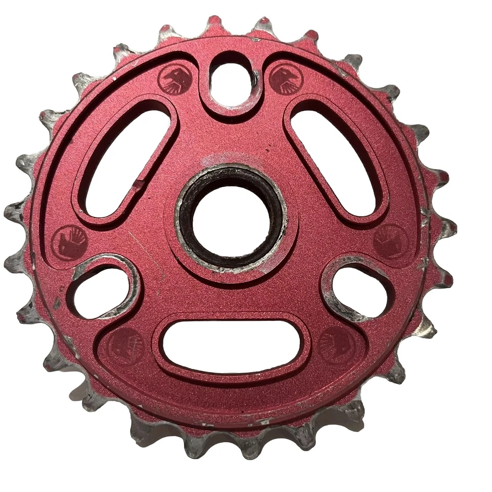 THE SHADOW CONSPIRACY BMX LIGHTER SPROCKET 26t 红色 TSC 齿轮链环自行车自行车自行车 — 第 1/4 张图片