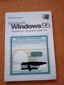 Microsoft Windows 95 "Certificate of Authenticity" also: Lizenz - OVP - Bild 1 von 1