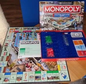 Stratford Upon Avon Edition Monopoly 2016 juego de mesa completo excelente estado - Imagen 1 de 4