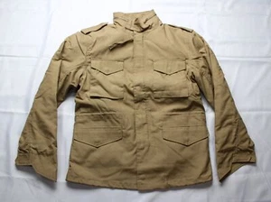 Brandit Men's M-65 Style Classic Lined Zip-Up Field Jacket BE5 Camel Medium - Picture 1 of 7