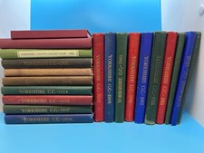 Yorkshire County Cricket Club Annual - Individual Years Available