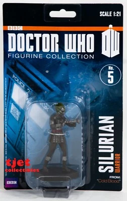 Colección de estatuillas de Doctor Who #5 Silúrico Guerrero escala 1:21 Eaglemoss nuevas Foto 1 de 4