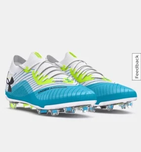 new women's 8.5 Under Armour Shadow Elite 2.0 FG Soccer Cleats 3027240-100 - Picture 1 of 5