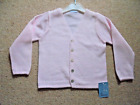 "Granlei" Pink L/S Knitted Cardigan, Age 5 Yrs With Tag