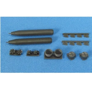 Torpedo Mk-46 Accesorio Resina Detalles Metálicos MDR7245 Escala Modelo Kit 1:72 - Imagen 1 de 12