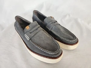Hush Puppies Mens Stream Arrowood Gray Slip On Loafer Shoes Size 12 Comfortable  - Picture 1 of 11