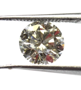 GIA loose certified 1ct SI1 I round brilliant diamond estate vintage Natural - Picture 1 of 7