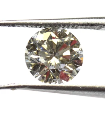 GIA loose certified 1ct SI1 I round brilliant diamond estate vintage Natural - Image 1 of 4