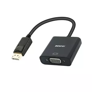 BENFEI DisplayPort to VGA, Gold-Plated DP to VGA Adapter (Male to Female) Com... - Picture 1 of 6