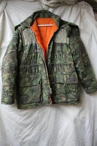 Chaqueta de caza cremallera mangas y capucha, interior hinchado XL - Imagen 1 de 6