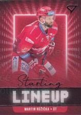 2021-22 Czech SportZoo Starting Lineup #4 Martin Ruzicka