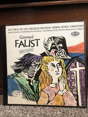 Gounod~Faust Complete Victoria De Los Angeles~Capitol SGDR-7154 1959 STEREO NM- - Image 1 of 4