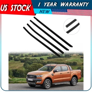 Fits 2011-2021 Ford Ranger 4x Outer Window Moulding Trim Weatherstrip Seal Belt - Bild 1 von 8