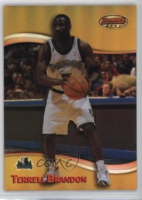 1998-99 Bowman's Best Refractor /400 Terrell Brandon #4 - Image 1 of 2