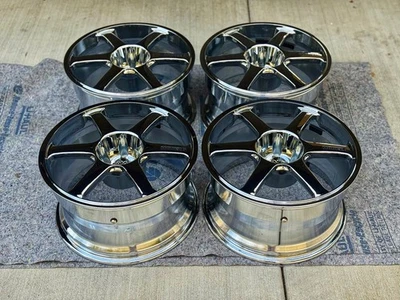 Yokohama Advan AVS Model 6 Wheels - 18" 10J +24 (5x114.3) - Triple Chrome - Image 1 of 4