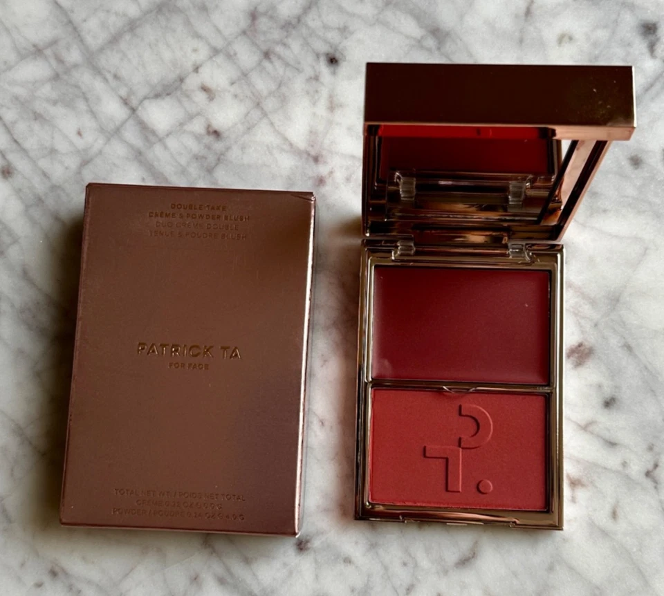 PATRICK TA Double Take Crème & Powder Blush - Oh She’s Different - BNIB - Image 1 of 4