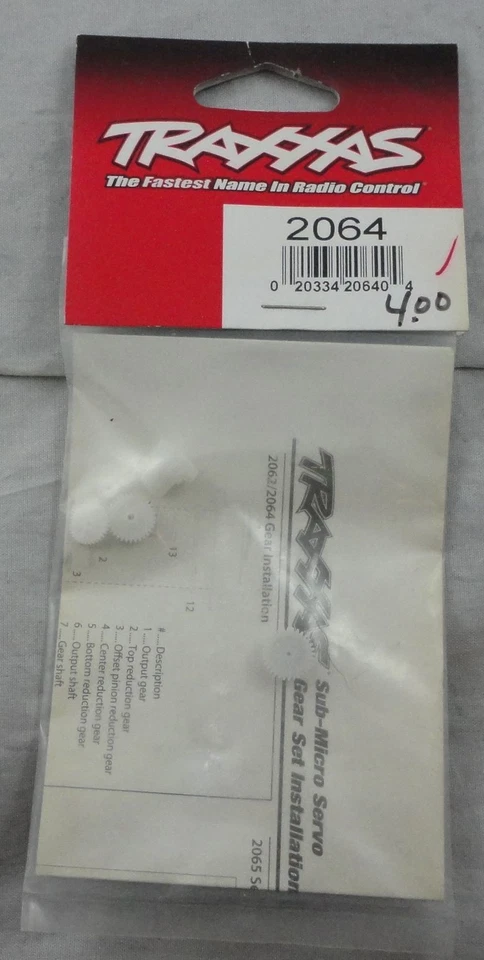 Traxxas Replacement Servo Gear Set fits 2065 Waterproof TRA2064 - Image 1 of 1