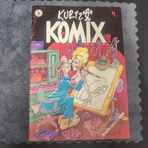 KURTZ KOMIX #1 Harvey Kurtzman (AYUDA*LOCO) con miga R 1976 primera impresión RARO FUERA DE STOCK - Imagen 1 de 11