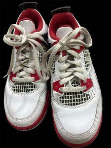 Nike Air Jordan 13 C Retro Fire Red Athletic Shoes Kids Youth Excellent Preowned - Picture 1 of 8