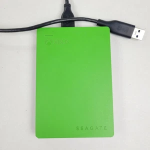 Seagate 2TB Game Drive for Xbox – Green Portable External Hard Drive - Picture 1 of 3