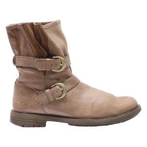 Botas altas CAT marrón gamuza para mujer UK 7 - Imagen 1 de 6
