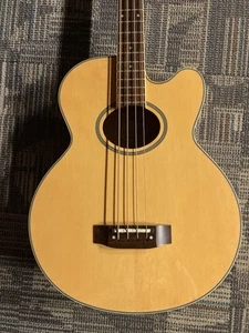2004 Epiphone El Capitan C-4 Acoustic/Electric bass - Picture 1 of 11