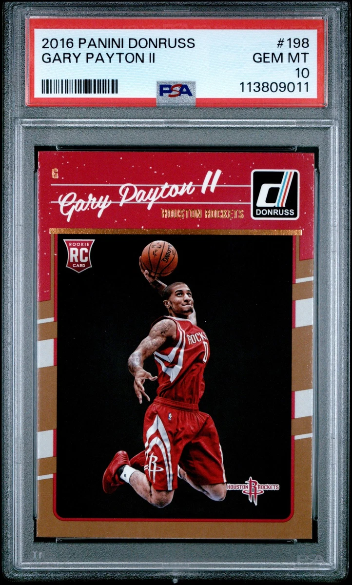 Gary Payton 10 Graded Basketball Sports Trading Cards