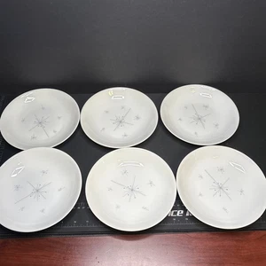 NOS Danton INTL China Galaxy Salatschale 6er Set Atomic Starburst 25-620 MCM - Bild 1 von 4