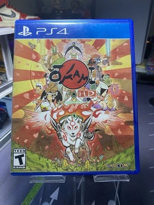 Okami HD (Sony PlayStation 4, 2017) PS4 probado funcionando disco limpio Foto 1 de 4