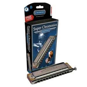 Hohner 270 Super Chromonica Chromatic Harmonica Key of E - Picture 1 of 2