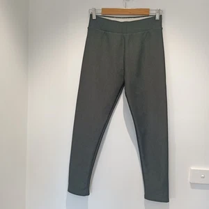 Black Fleece Lined Leggings Pants Stretch Size XL Unbranded Comfortable Warm... - Picture 1 of 13