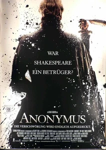Anonymus - Filmposter A1 84x60cm gerollt - Picture 1 of 1