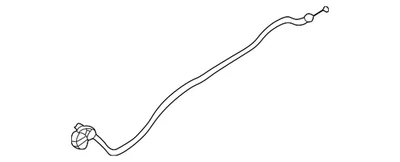 Genuine OEM Release Cable 1997-2004 Mitsubishi Montero Sport MR313755 - Image 1 of 2