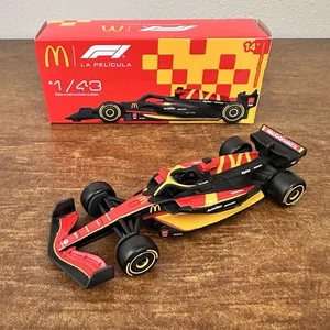 2025 F1 Formula 1 Movie Car - McDonalds delivery F1 Diecast 1/43 Toy Car RARE - Picture 1 of 4