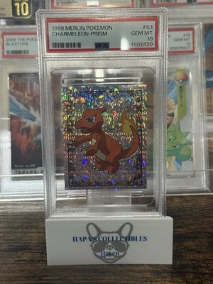 1999 Merlin Sticker Pokemon Chameleon Prism #S3 OSA GEM MT 10 - Image 1 of 2