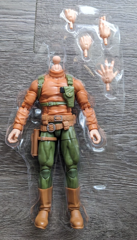 Фигурка Marvel Legends Gamerverse Nick Fury BODY Custom Figure Fodder (Punisher 2 Pack) - Изображение 1 из 1